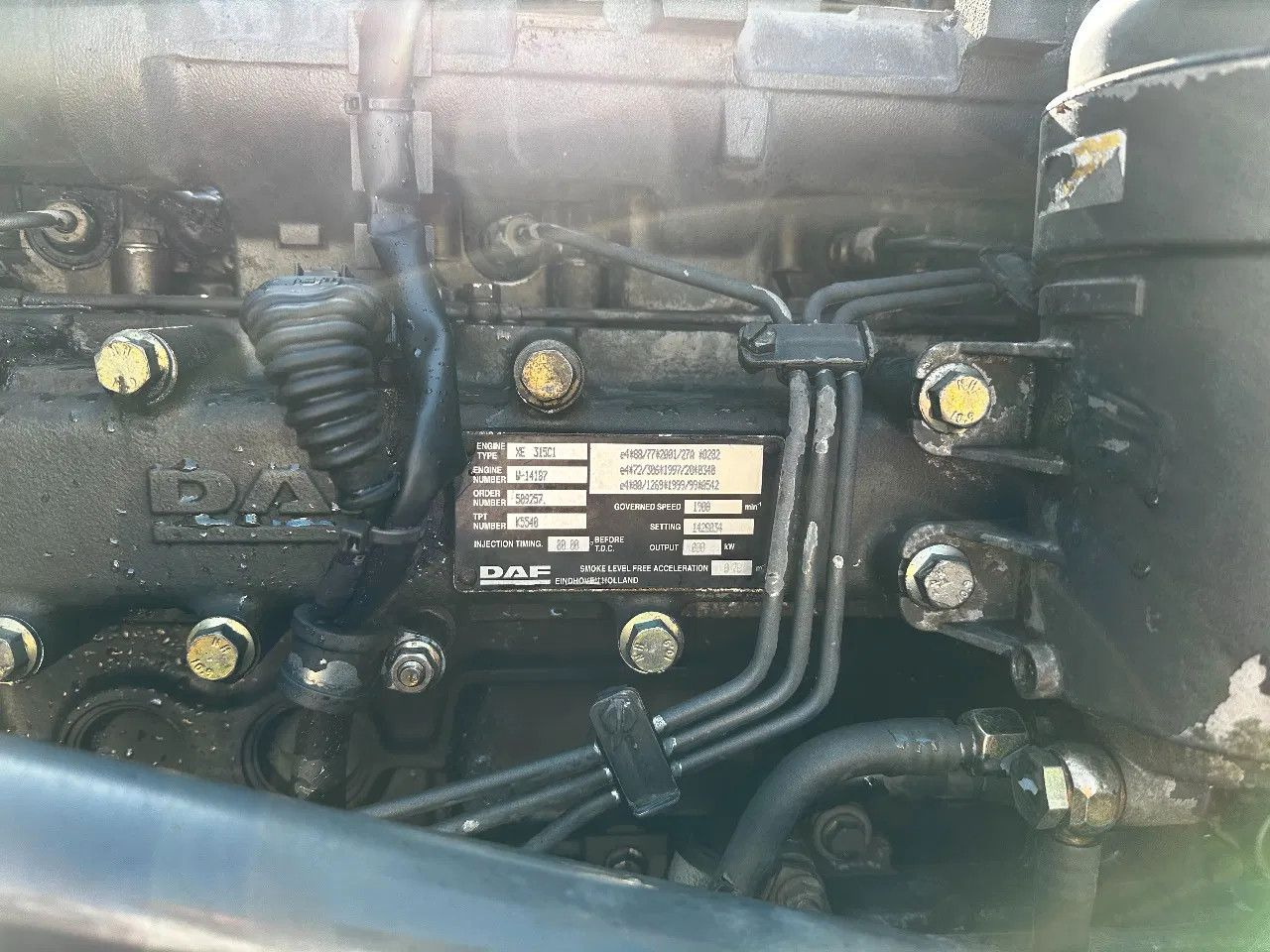 Автобетоносмеситель DAF CF 85.430 8X4 9m3 Mixer Spring/Spring ZF Manual: фото 21
