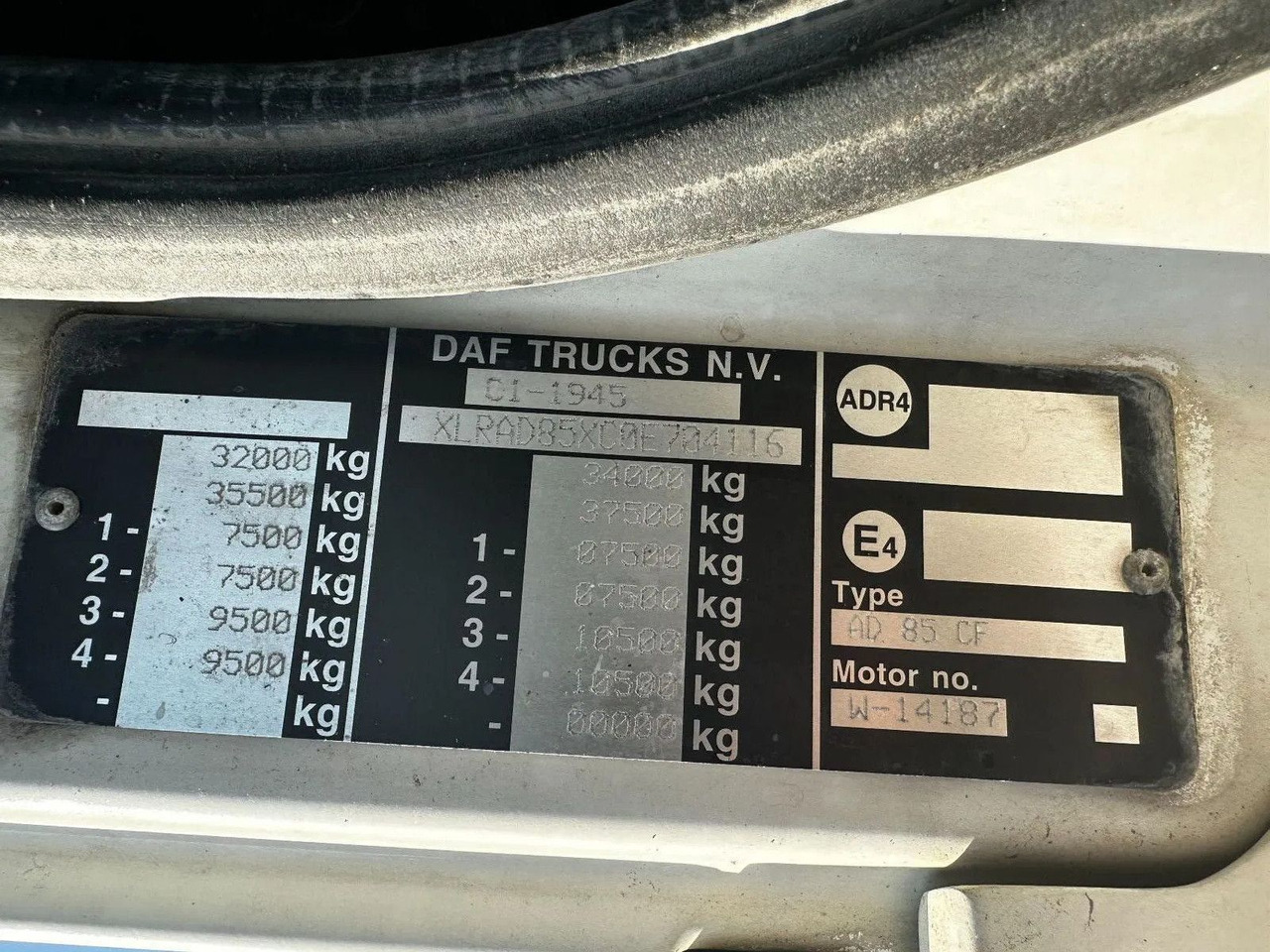 Автобетоносмеситель DAF CF 85.430 8X4 9m3 Mixer Spring/Spring ZF Manual: фото 18