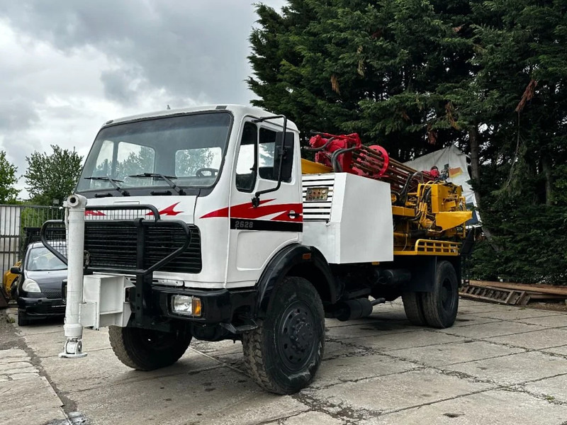Буровая машина Mercedes-Benz 2028 4X4 DRILLING RIG WIRTH 250M IR AIR COMPRESSOR: фото 19
