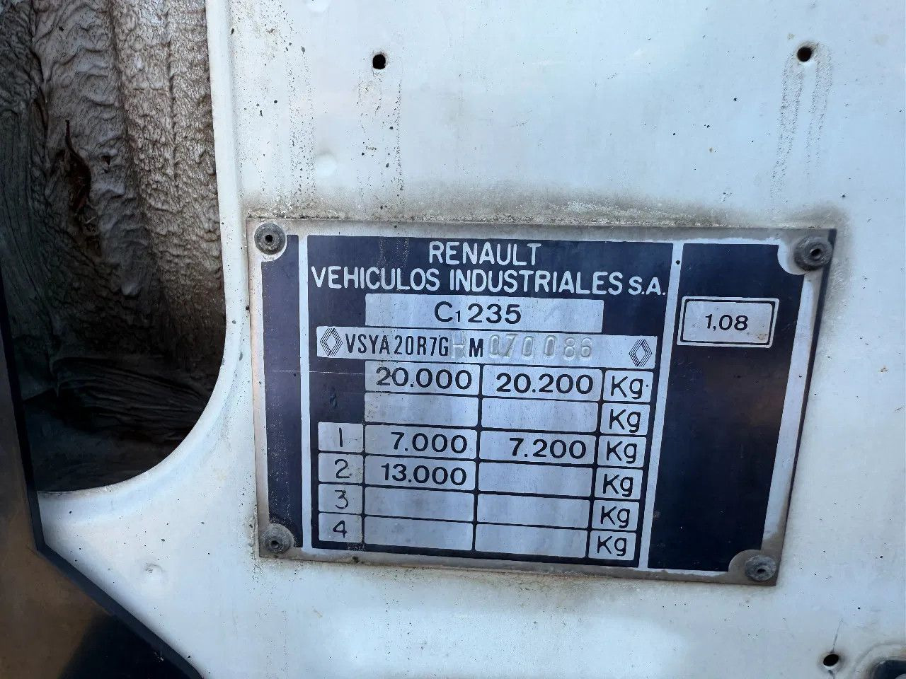 Самосвал Renault G230 4X2 Tipper Spring/Spring Manual Gearbox: фото 9