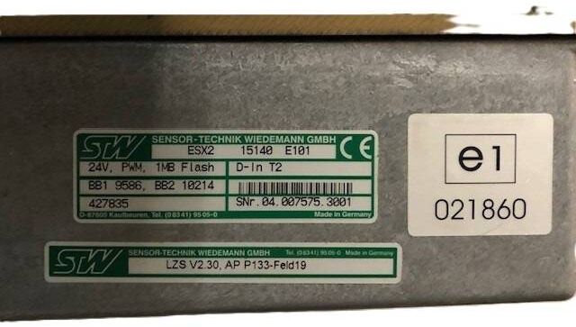 Control unit - Электрическая система для Погрузочно-разгрузочной техники: фото 4 Control unit - Электрическая система для Погрузочно-разгрузочной техники: фото 4