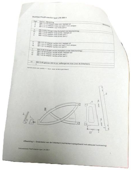 IWS Pilot protector R-006-X LIN-388-1 - Дверь и запчасти для Погрузочно-разгрузочной техники: фото 5 IWS Pilot protector R-006-X LIN-388-1 - Дверь и запчасти для Погрузочно-разгрузочной техники: фото 5