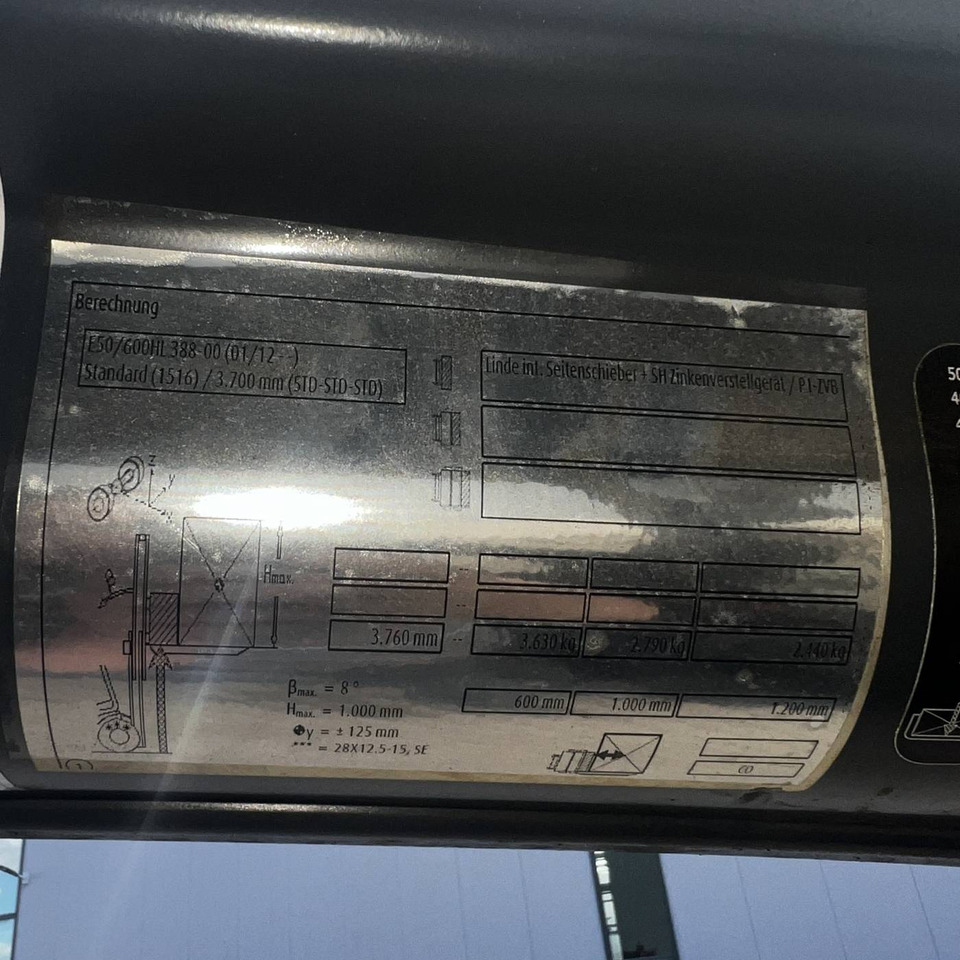 Электропогрузчик Linde E50/600HL (388): фото 18
