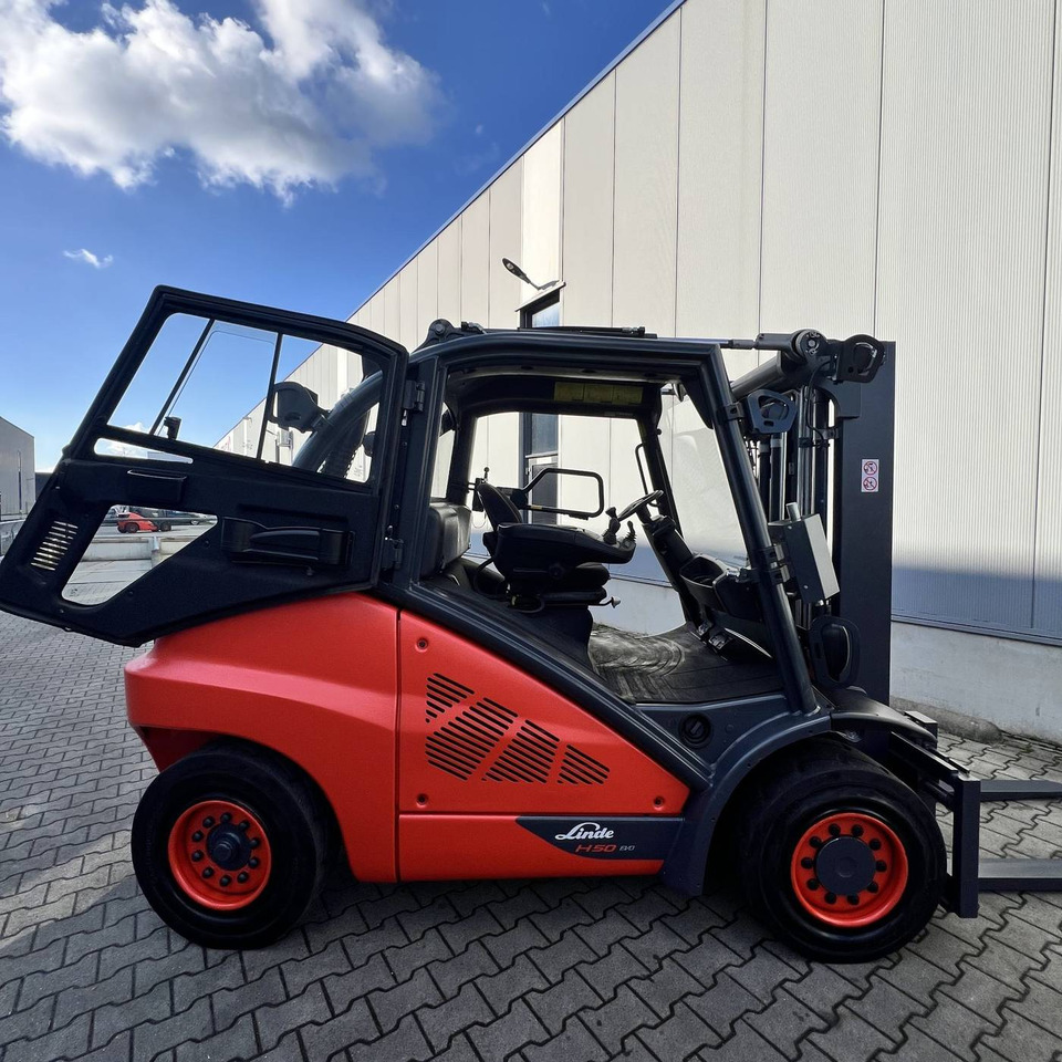 Дизельный погрузчик Linde H50D/600 (394-02) LOW: фото 7
