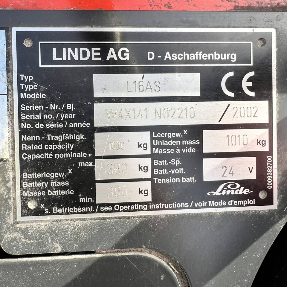 Linde L16AS (141) лизинг Linde L16AS (141): фото 15