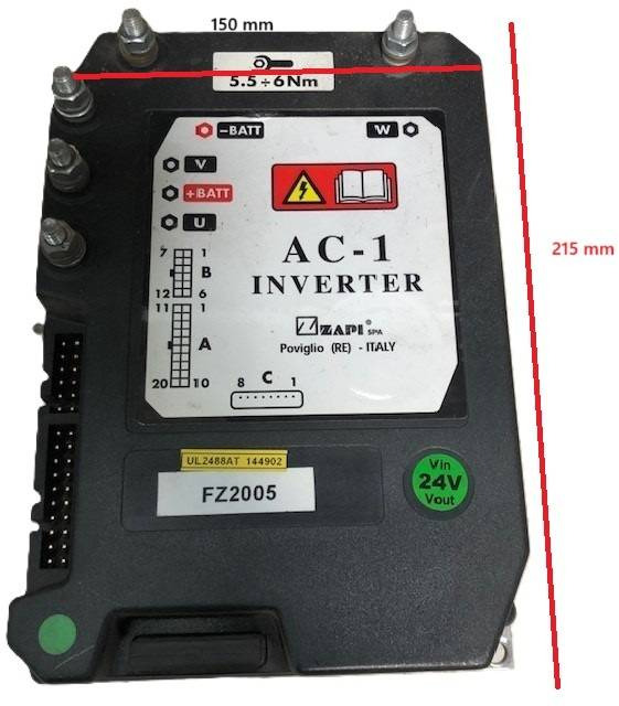 Motor controller for Atlet - Блок управления для Погрузочно-разгрузочной техники: фото 1 Motor controller for Atlet - Блок управления для Погрузочно-разгрузочной техники: фото 1