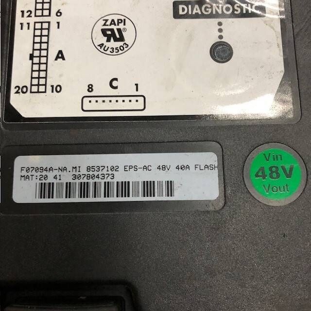 Zapi F07094A-NA -EPS-AC controller - Электрическая система для Погрузочно-разгрузочной техники: фото 3 Zapi F07094A-NA -EPS-AC controller - Электрическая система для Погрузочно-разгрузочной техники: фото 3