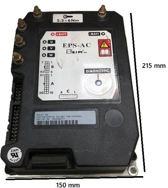 Zapi F07103-EPS Steering controller - Блок управления для Погрузочно-разгрузочной техники: фото 1 Zapi F07103-EPS Steering controller - Блок управления для Погрузочно-разгрузочной техники: фото 1