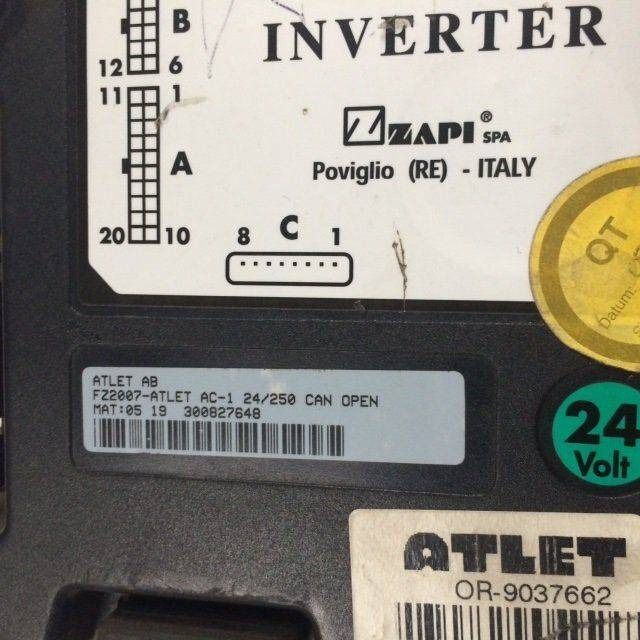 Zapi FZ2007 AC1 Traction controller - Блок управления для Погрузочно-разгрузочной техники: фото 2 Zapi FZ2007 AC1 Traction controller - Блок управления для Погрузочно-разгрузочной техники: фото 2