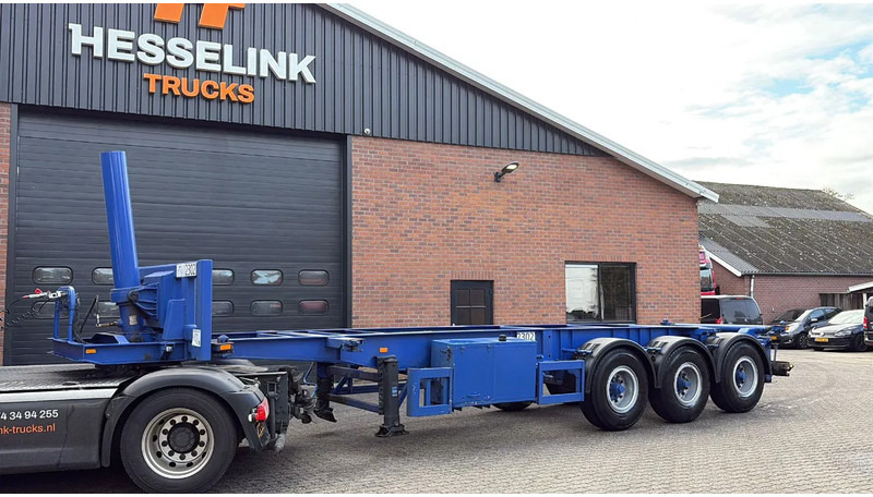 Hendricks 20ft container Kippchassis 24V hydraulic Self support! - Полуприцеп-контейнеровоз/ Сменный кузов: фото 1 Hendricks 20ft container Kippchassis 24V hydraulic Self support! - Полуприцеп-контейнеровоз/ Сменный кузов: фото 1