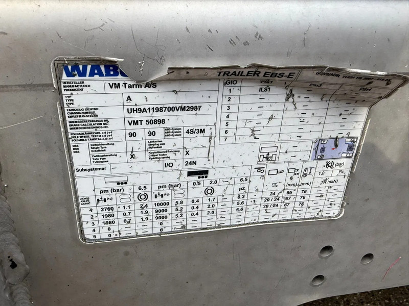 Полуприцеп-цистерна Magyar VM Tarm 19.000L RVS/INOX Melk/Milk/Milch Food 3 Rooms Liftas: фото 16