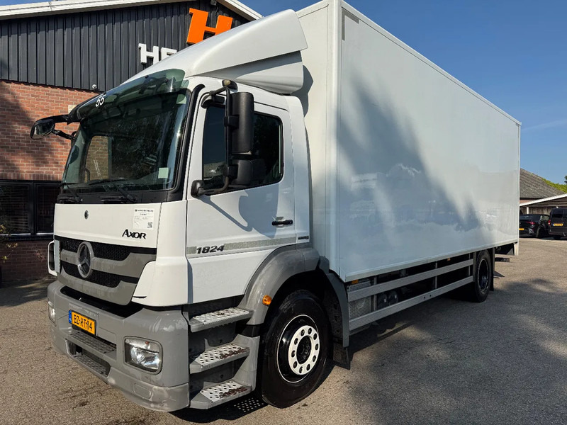 Mercedes-Benz Axor 1824 4X2 7.5M Koffer 6 Cylinder 549.710KM! LBW APK/TUV 2/2026 - Грузовик с закрытым кузовом: фото 1 Mercedes-Benz Axor 1824 4X2 7.5M Koffer 6 Cylinder 549.710KM! LBW APK/TUV 2/2026 - Грузовик с закрытым кузовом: фото 1