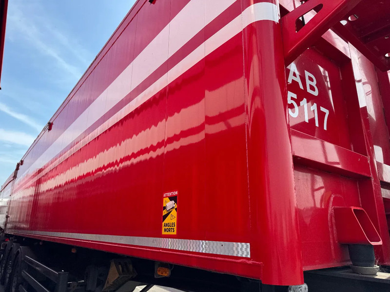 Самосвальный полуприцеп Stas S300CX 58m3 Alcoa SAF Klep/Deuren combi top condition 6340kg: фото 11