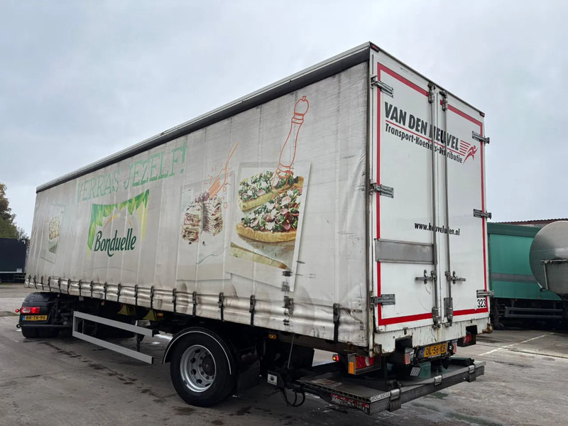 Tracon 11.5M 1AS City Stuuras Schuifzeil Laadklep 1500KG NL Trailer, nieuwe apk tot 29-10-2026 - Тентованный полуприцеп: фото 2 Tracon 11.5M 1AS City Stuuras Schuifzeil Laadklep 1500KG NL Trailer, nieuwe apk tot 29-10-2026 - Тентованный полуприцеп: фото 2