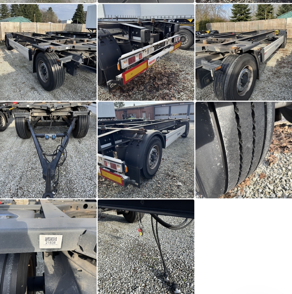 Krone BDF-System, Standard - Прицеп-контейнеровоз/ Сменный кузов: фото 2 Krone BDF-System, Standard - Прицеп-контейнеровоз/ Сменный кузов: фото 2