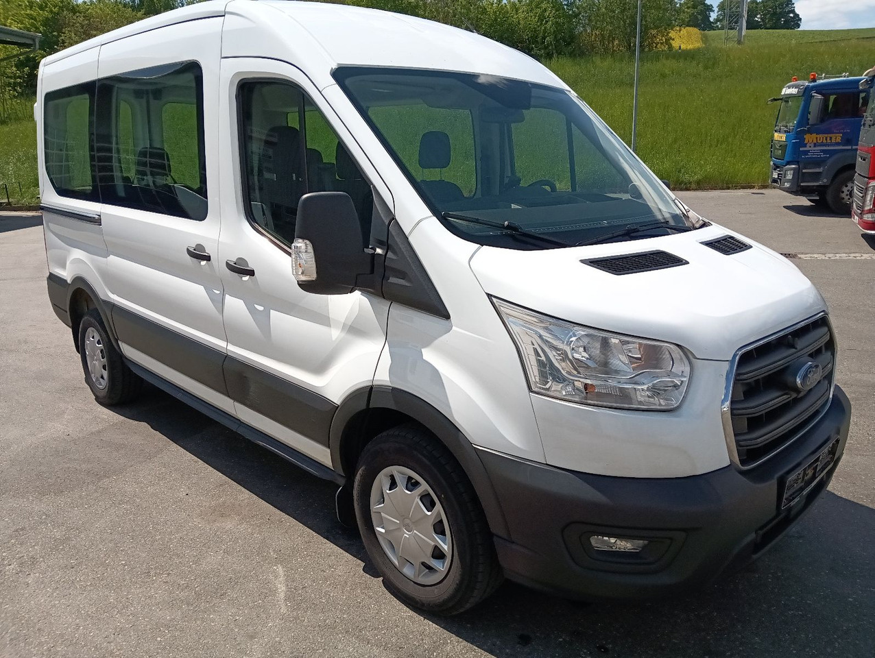 Ford Transit Kombi 350 L2 Trend 9-Sitzer 2xHeizung/Kl - Пассажирский фургон, Грузопассажирский фургон: фото 1 Ford Transit Kombi 350 L2 Trend 9-Sitzer 2xHeizung/Kl - Пассажирский фургон, Грузопассажирский фургон: фото 1