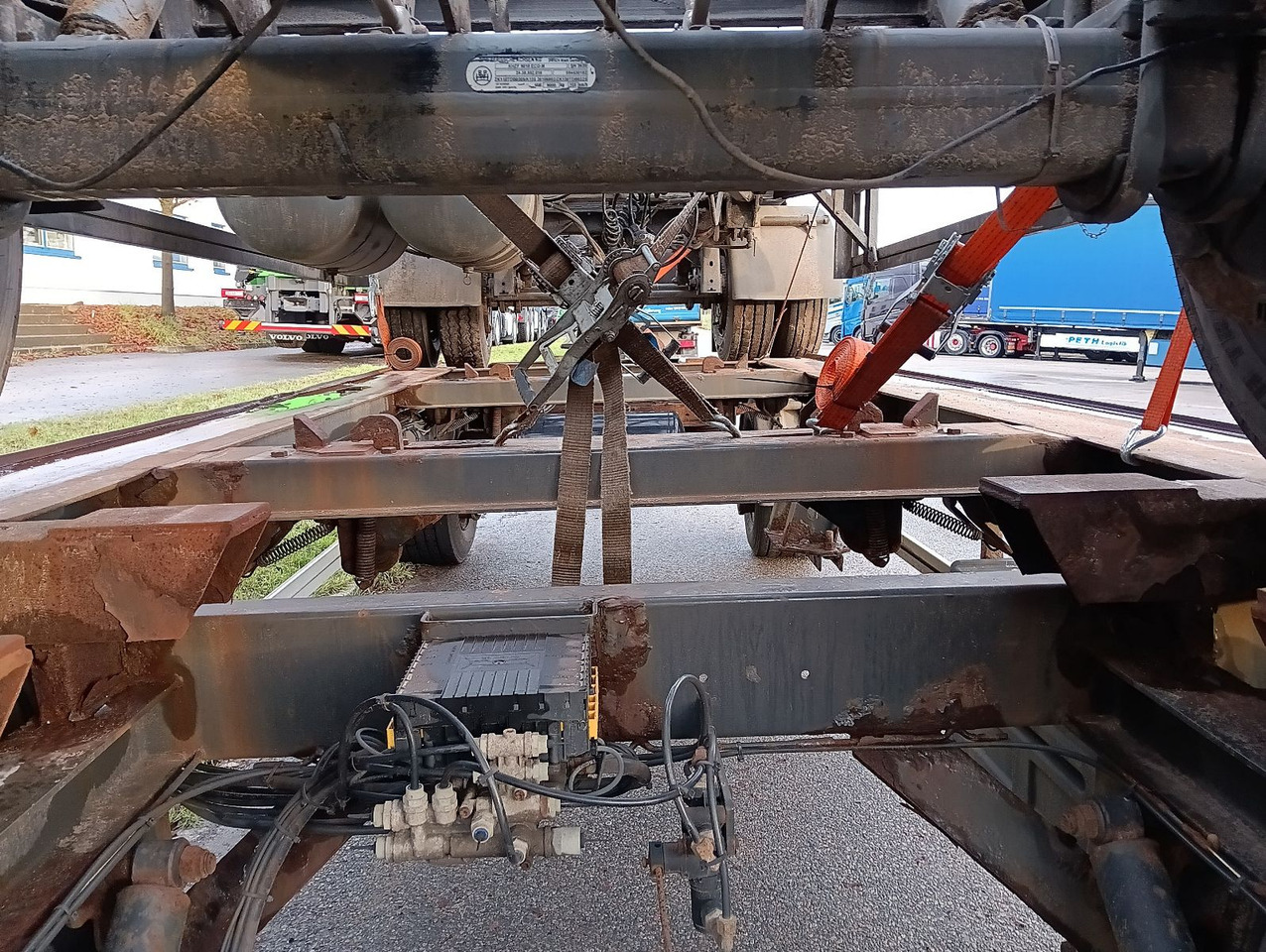 Прицеп мультилифт/ Бункеровоз Müller-Mitteltal RA18 Abrollanhänger 7m BPW Trommel TÜV 5/2025 Müller-Mitteltal RA18 Abrollanhänger 7m BPW Trommel TÜV 5/2025: фото 11