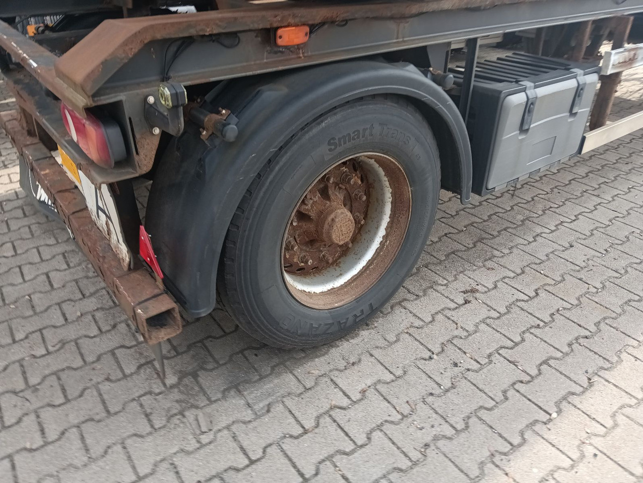 Прицеп мультилифт/ Бункеровоз Müller-Mitteltal RA18 Abrollanhänger 7m BPW Trommel TÜV 5/2025 Müller-Mitteltal RA18 Abrollanhänger 7m BPW Trommel TÜV 5/2025: фото 7