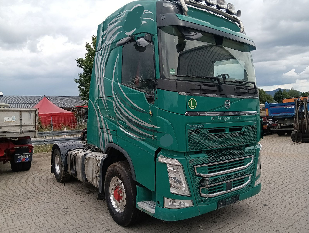 Volvo FH 500 4x2T X-Track Globe I-PARC Hydraulik ALCOA - Тягач: фото 4 Volvo FH 500 4x2T X-Track Globe I-PARC Hydraulik ALCOA - Тягач: фото 4