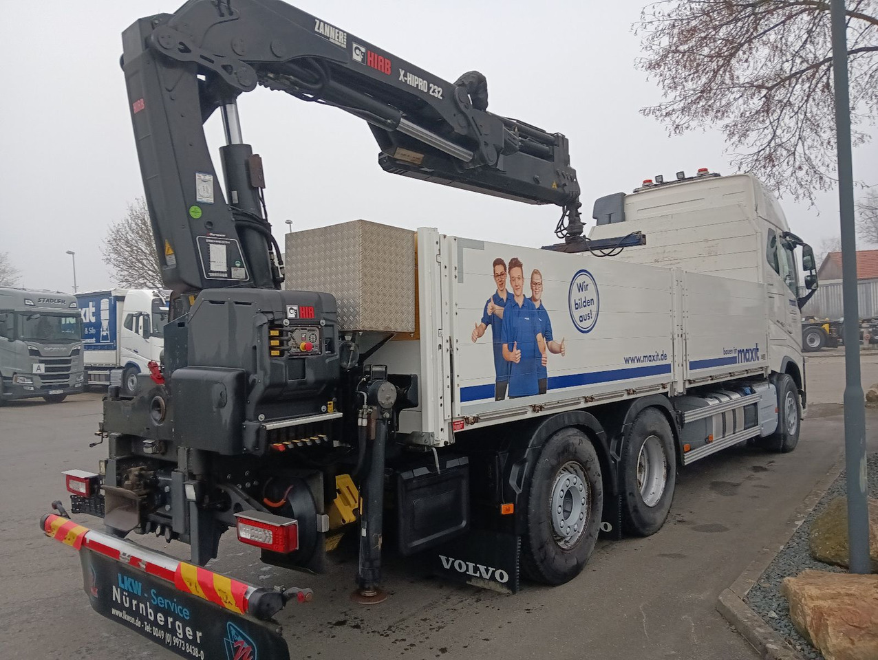 Volvo FH460 6x2R Globe HIAB X-HiPro232E5 6,3m PalGabel - Грузовик бортовой/ Платформа, Автоманипулятор: фото 4 Volvo FH460 6x2R Globe HIAB X-HiPro232E5 6,3m PalGabel - Грузовик бортовой/ Платформа, Автоманипулятор: фото 4