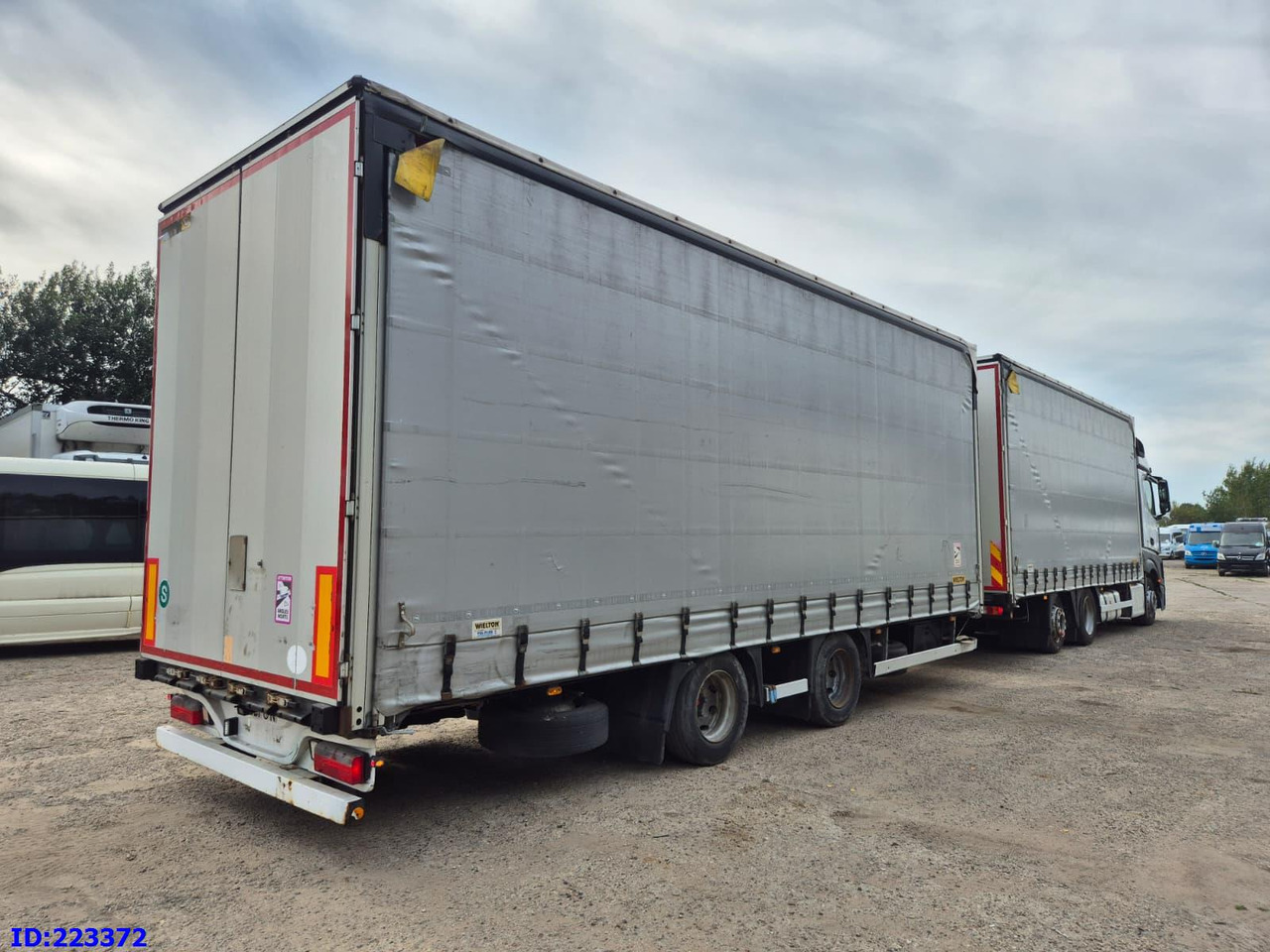 MERCEDES-BENZ Actros 2542 6x2 Euro6 + Wielton trailer - Тентованный грузовик: фото 5 MERCEDES-BENZ Actros 2542 6x2 Euro6 + Wielton trailer - Тентованный грузовик: фото 5