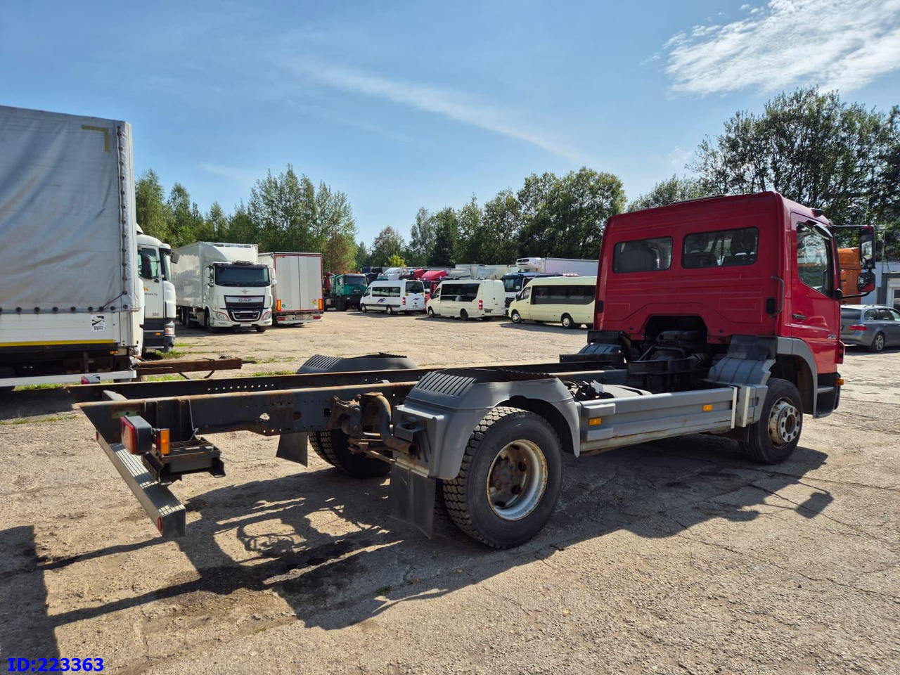 MERCEDES-BENZ Atego 1218 - Full steel - Manual (3 seats) - Грузовик-шасси: фото 5 MERCEDES-BENZ Atego 1218 - Full steel - Manual (3 seats) - Грузовик-шасси: фото 5
