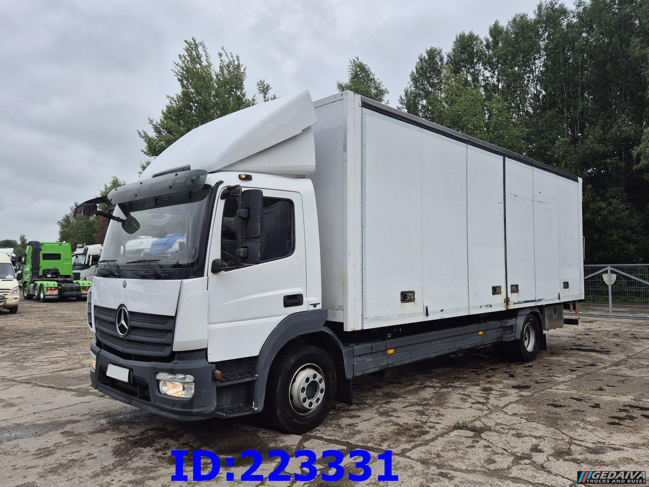 MERCEDES-BENZ Atego 1224 Euro6 (Open side box) - Изотермический грузовик: фото 1 MERCEDES-BENZ Atego 1224 Euro6 (Open side box) - Изотермический грузовик: фото 1