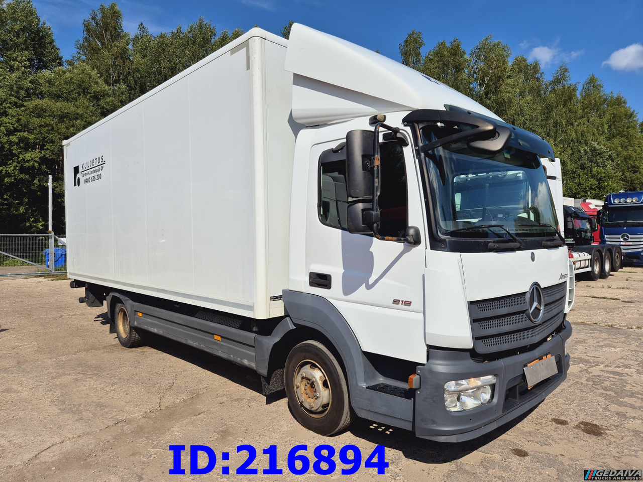 MERCEDES-BENZ Atego 818 Euro6 - Изотермический грузовик: фото 3 MERCEDES-BENZ Atego 818 Euro6 - Изотермический грузовик: фото 3