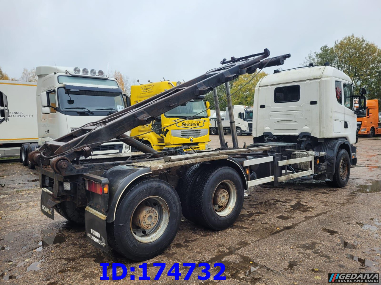 SCANIA 144 - 6x4 - Full Steel - Big Axles - 3 Pedals - Тросовый мультилифт: фото 5 SCANIA 144 - 6x4 - Full Steel - Big Axles - 3 Pedals - Тросовый мультилифт: фото 5