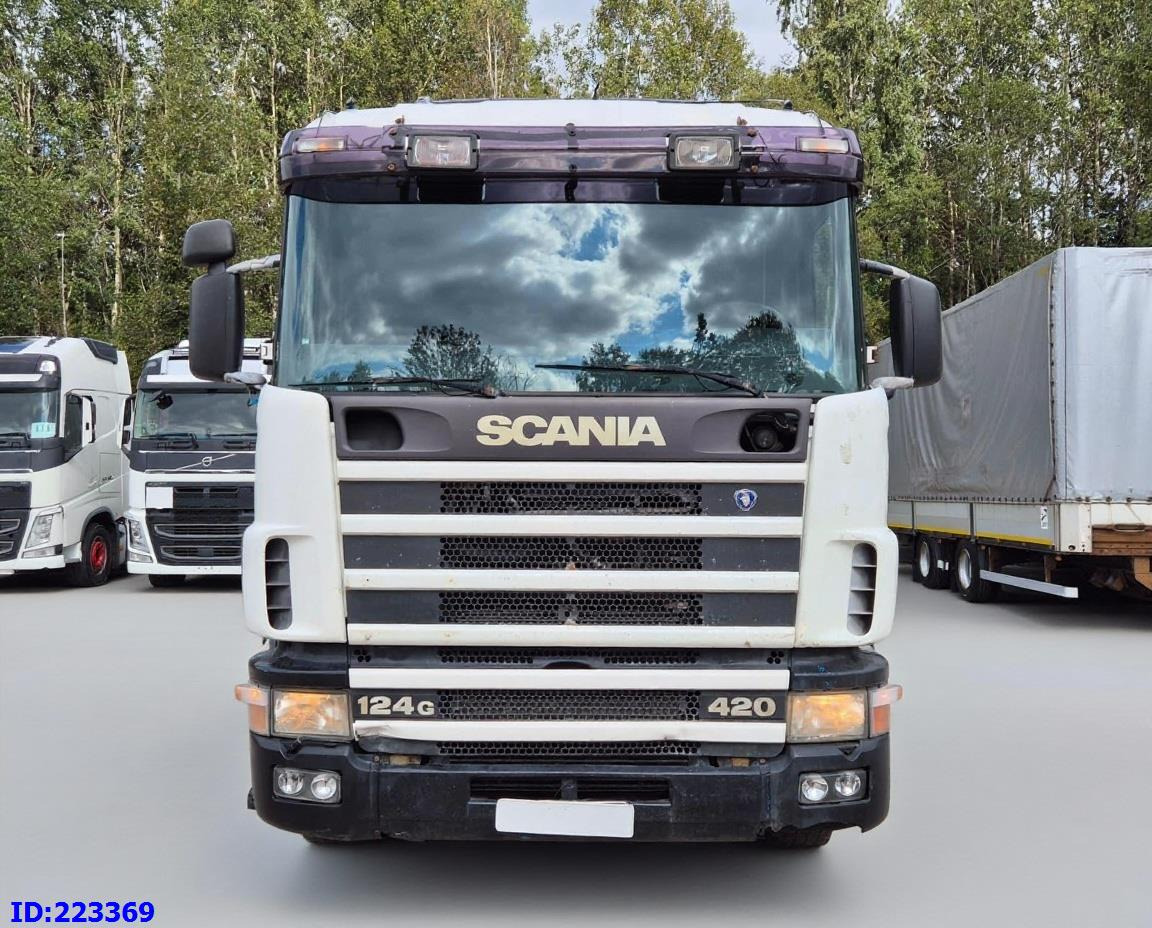 SCANIA R124 420 + Crane HIAB 140AW - Самосвал: фото 2 SCANIA R124 420 + Crane HIAB 140AW - Самосвал: фото 2