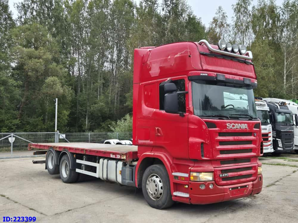 SCANIA R470 6x2 10tyre Manual - Грузовик бортовой/ Платформа: фото 4 SCANIA R470 6x2 10tyre Manual - Грузовик бортовой/ Платформа: фото 4