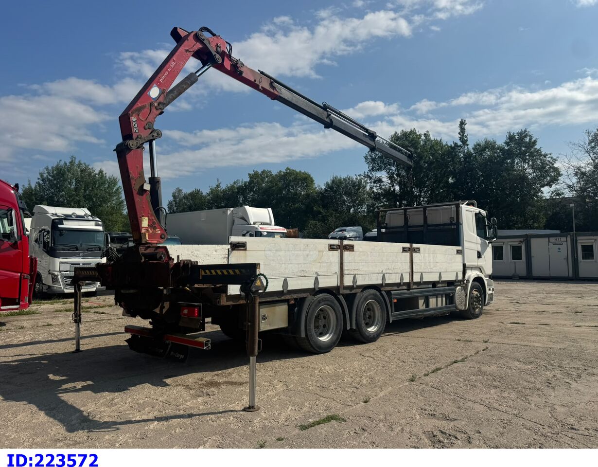 SCANIA R500 6x4 + crane HMF - Грузовик бортовой/ Платформа: фото 5 SCANIA R500 6x4 + crane HMF - Грузовик бортовой/ Платформа: фото 5