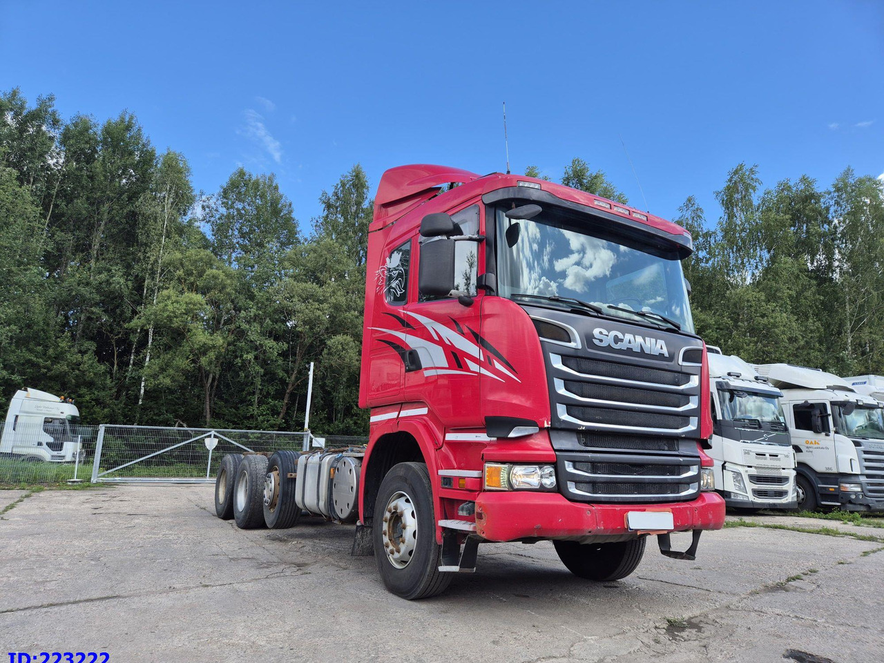 SCANIA R620 - 8x4 - Steering axle - Лесовоз: фото 4 SCANIA R620 - 8x4 - Steering axle - Лесовоз: фото 4