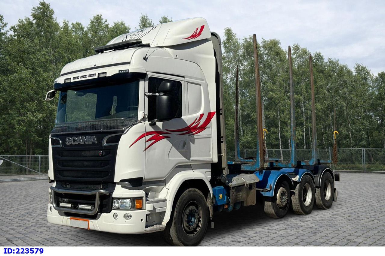 SCANIA R730 8X4 FullSteel BigAxles Retarder - Лесовоз: фото 2 SCANIA R730 8X4 FullSteel BigAxles Retarder - Лесовоз: фото 2