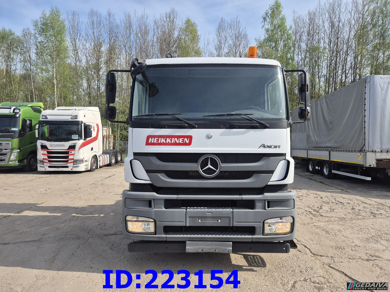 MERCEDES-BENZ Axor 1840 + Crane Epsilon Palfinger PZR601GA - Тягач: фото 2 MERCEDES-BENZ Axor 1840 + Crane Epsilon Palfinger PZR601GA - Тягач: фото 2