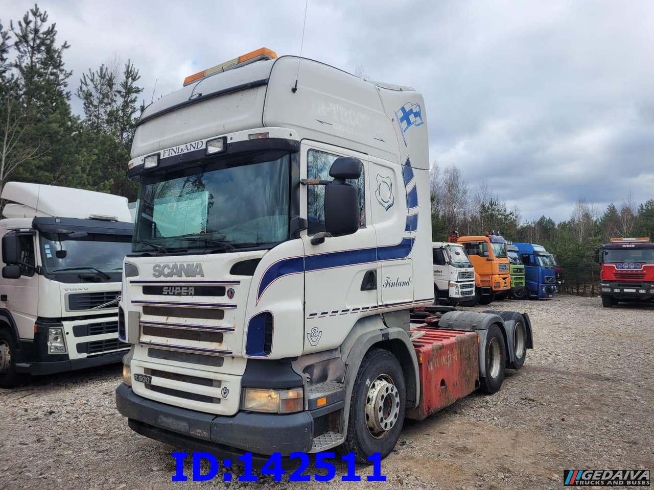 Тягач SCANIA R500 6X2 Manual: фото 1
