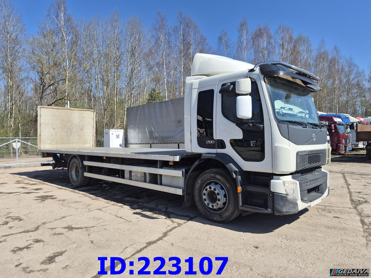 VOLVO FE 280HP 4X2 Euro6 - Грузовик бортовой/ Платформа: фото 4 VOLVO FE 280HP 4X2 Euro6 - Грузовик бортовой/ Платформа: фото 4