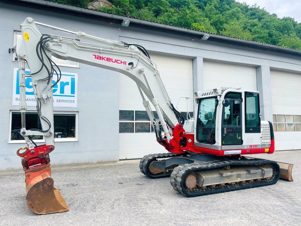 Takeuchi TB1140 (4006) - Мини-экскаватор: фото 4 Takeuchi TB1140 (4006) - Мини-экскаватор: фото 4