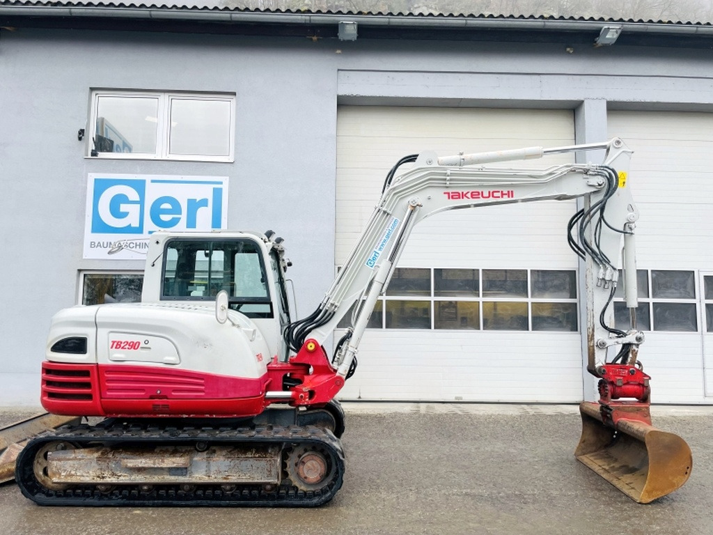 Takeuchi TB290 (3925) - Мини-экскаватор: фото 2 Takeuchi TB290 (3925) - Мини-экскаватор: фото 2
