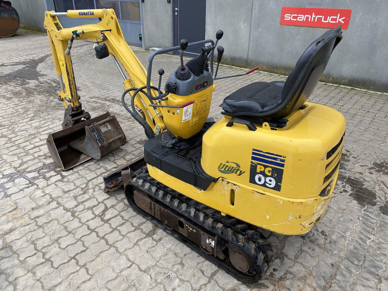 Komatsu PC09-1 - Мини-экскаватор: фото 2 Komatsu PC09-1 - Мини-экскаватор: фото 2