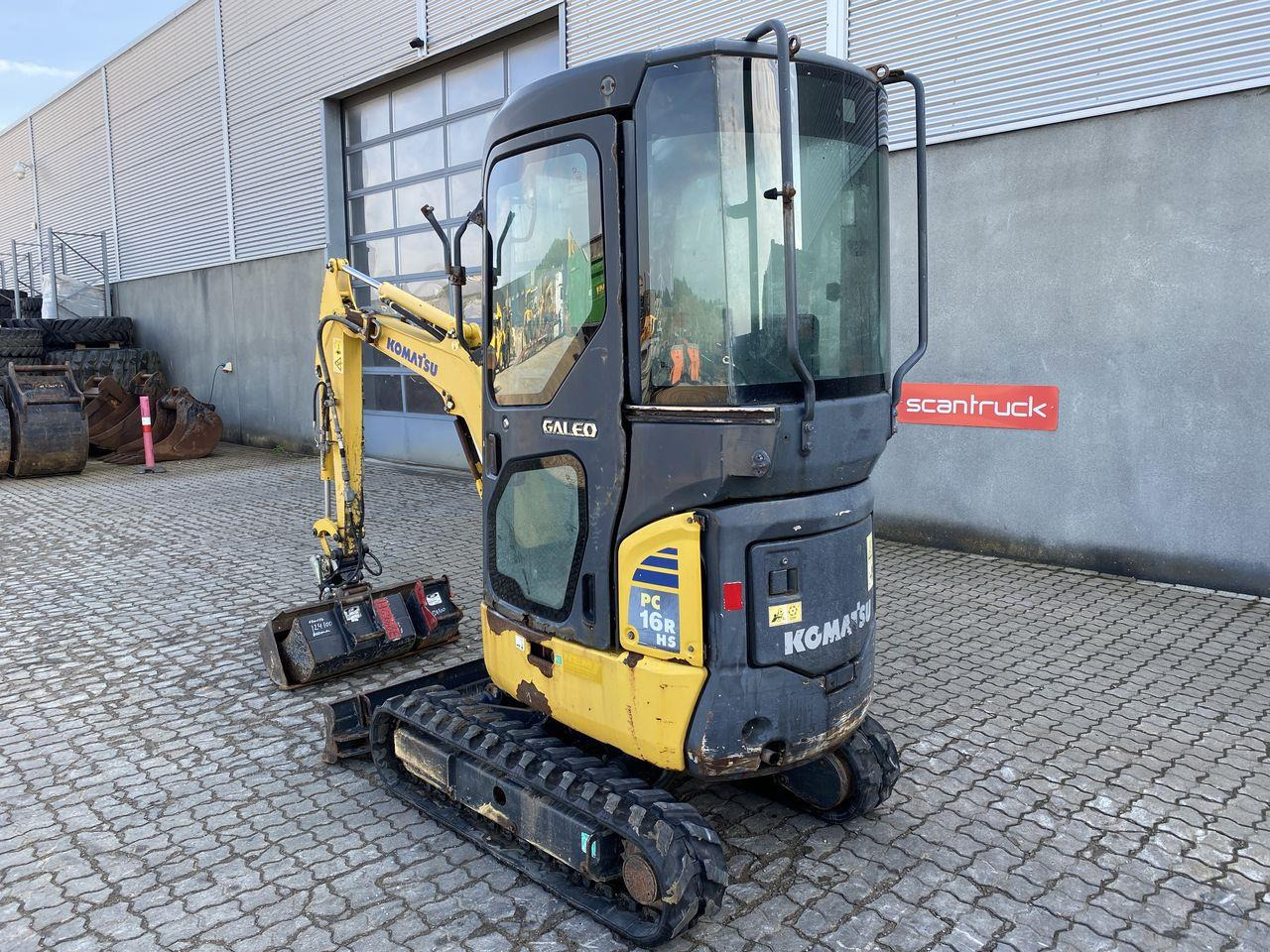 Komatsu PC16R-2 - Мини-экскаватор: фото 2 Komatsu PC16R-2 - Мини-экскаватор: фото 2