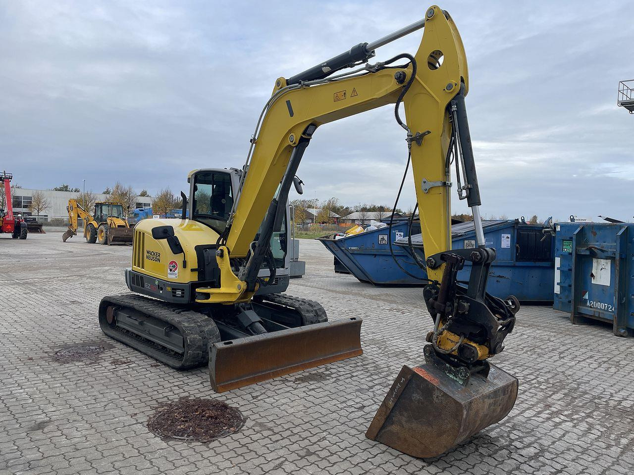 Wacker Neuson EZ80 - Мини-экскаватор: фото 5 Wacker Neuson EZ80 - Мини-экскаватор: фото 5