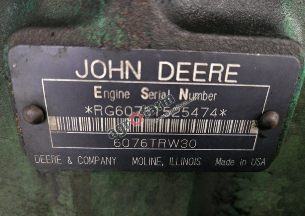 Silnik John Deere 7800 6076 TRW30 - Двигатель для Грузовиков: фото 2 Silnik John Deere 7800 6076 TRW30 - Двигатель для Грузовиков: фото 2