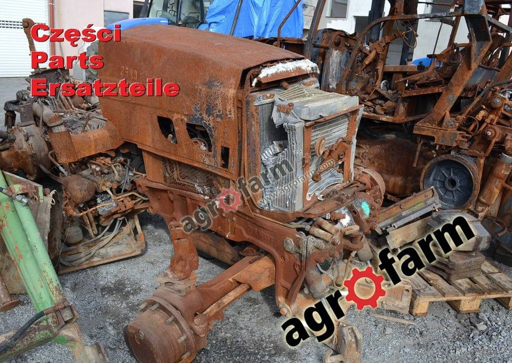 Запчасти Fendt 818 części skrzynia biegów, zwolnica, oś: фото 1