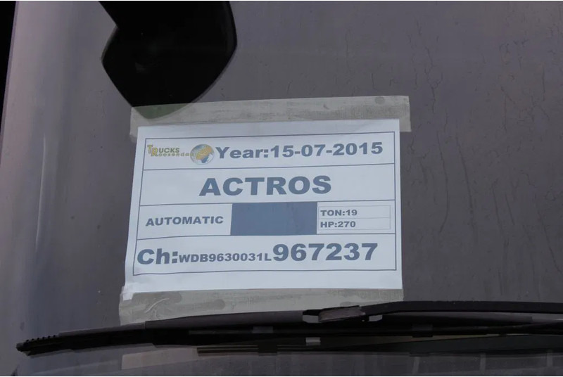 Грузовик с закрытым кузовом Mercedes-Benz Actros 1927 + EURO 6 + LIFT: фото 18