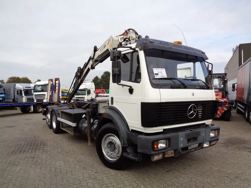 Тросовый мультилифт, Автоманипулятор Mercedes-Benz SK 2433 + Semi-Auto + PTO + Serie 14 Crane + 3 pedals: фото 12