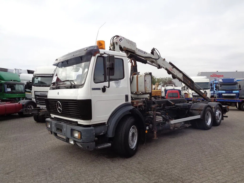 Тросовый мультилифт, Автоманипулятор Mercedes-Benz SK 2433 + Semi-Auto + PTO + Serie 14 Crane + 3 pedals: фото 11