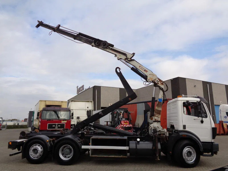 Тросовый мультилифт, Автоманипулятор Mercedes-Benz SK 2433 + Semi-Auto + PTO + Serie 14 Crane + 3 pedals: фото 6