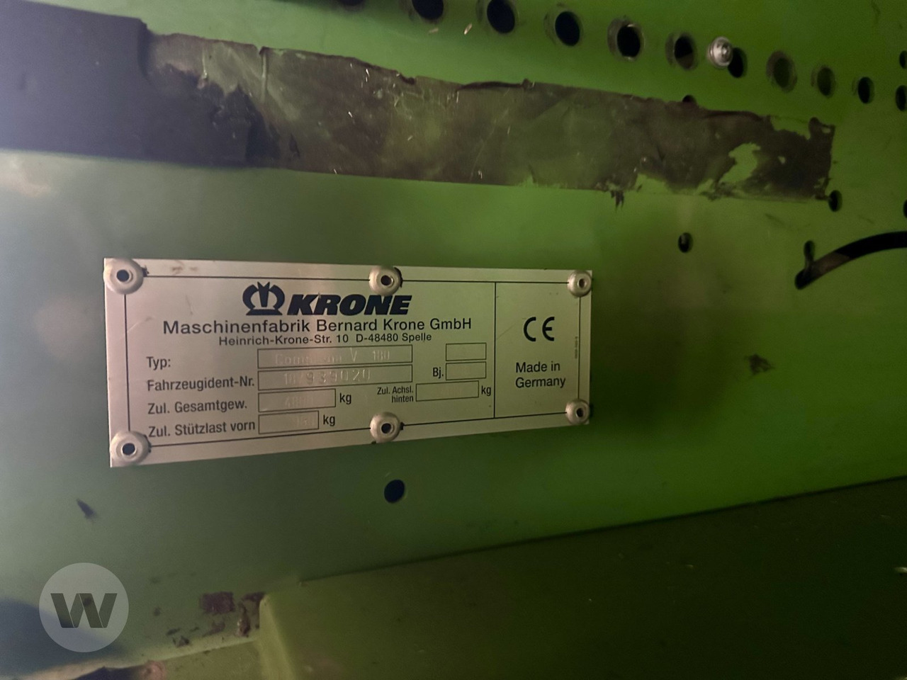 Krone Comprima V 180 XC - Пресс-подборщик рулонный: фото 2 Krone Comprima V 180 XC - Пресс-подборщик рулонный: фото 2