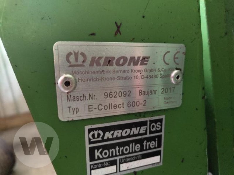 Krone Easy Collect 600 - Жатка кукурузная: фото 3 Krone Easy Collect 600 - Жатка кукурузная: фото 3